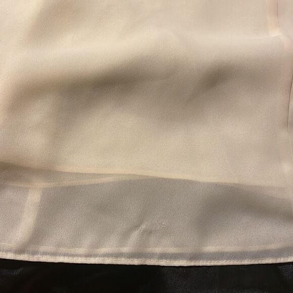 VTG Lanz of Salzburg Pale Yellow/Ivory Lace Gown Mother of the Bride Size 12 - Picture 11 of 11